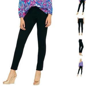 Lilly Pulitzer Black Ponte Travel Pants XS